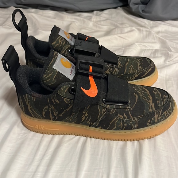 Nike Carhartt WIP x air force 1 premium camo - Picture 1 of 4